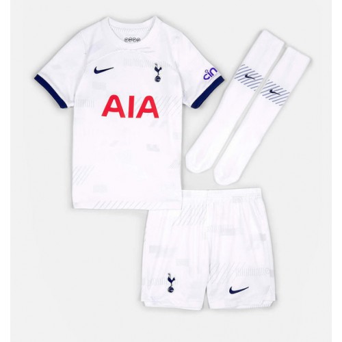 Tottenham Hotspur Hjemmedraktsett Barn 2023-24 Kortermet (+ Korte bukser) Tottenham Hotspur Hjemmedraktsett Barn 2023-24 Kortermet (+ Korte bukser)